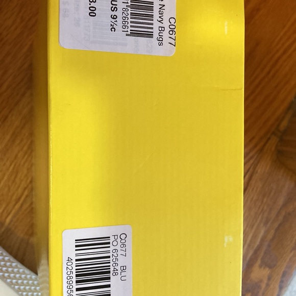 Mini Boden bug insect leather Velcro shoes size 9.5 c NIB - Picture 5 of 5